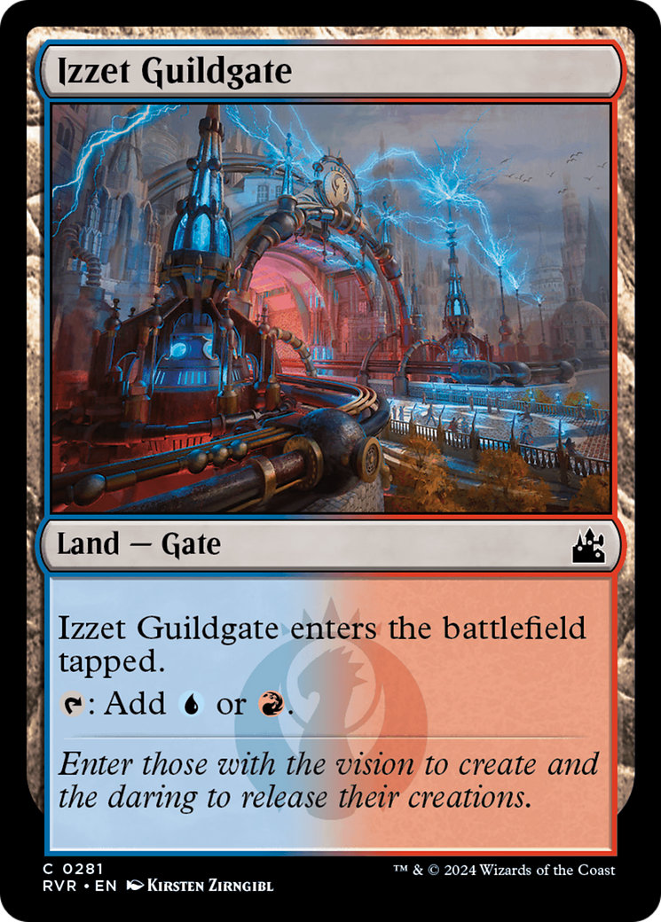 Izzet Guildgate [Ravnica Remastered] | Play N Trade Winnipeg