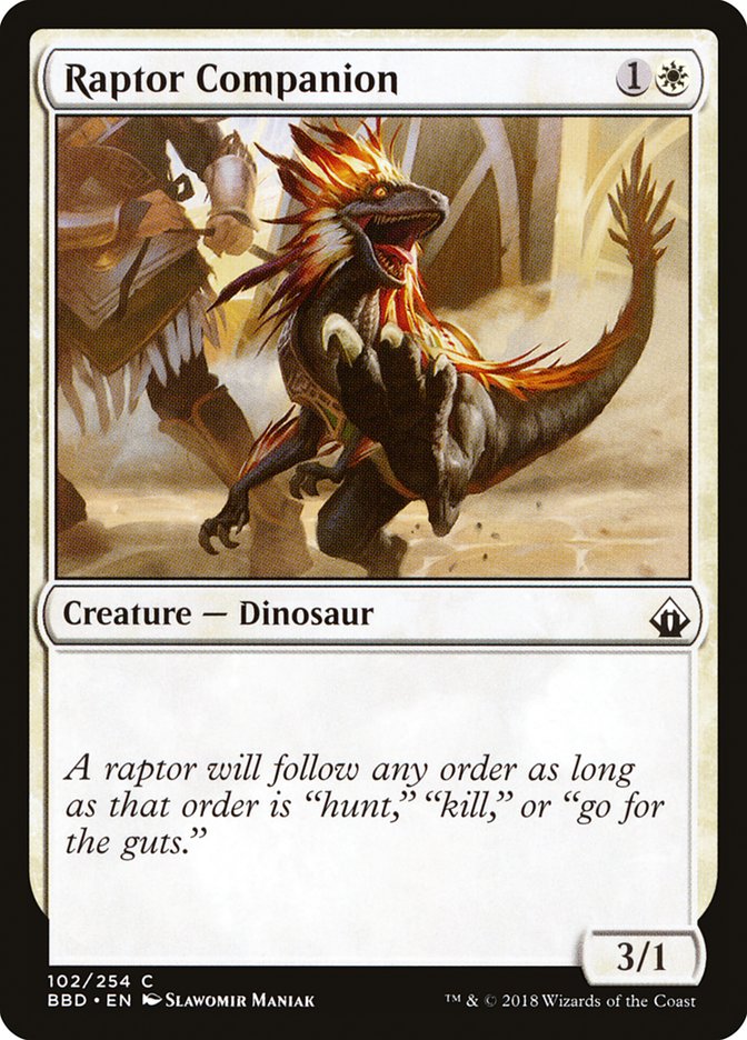 Raptor Companion [Battlebond] | Play N Trade Winnipeg