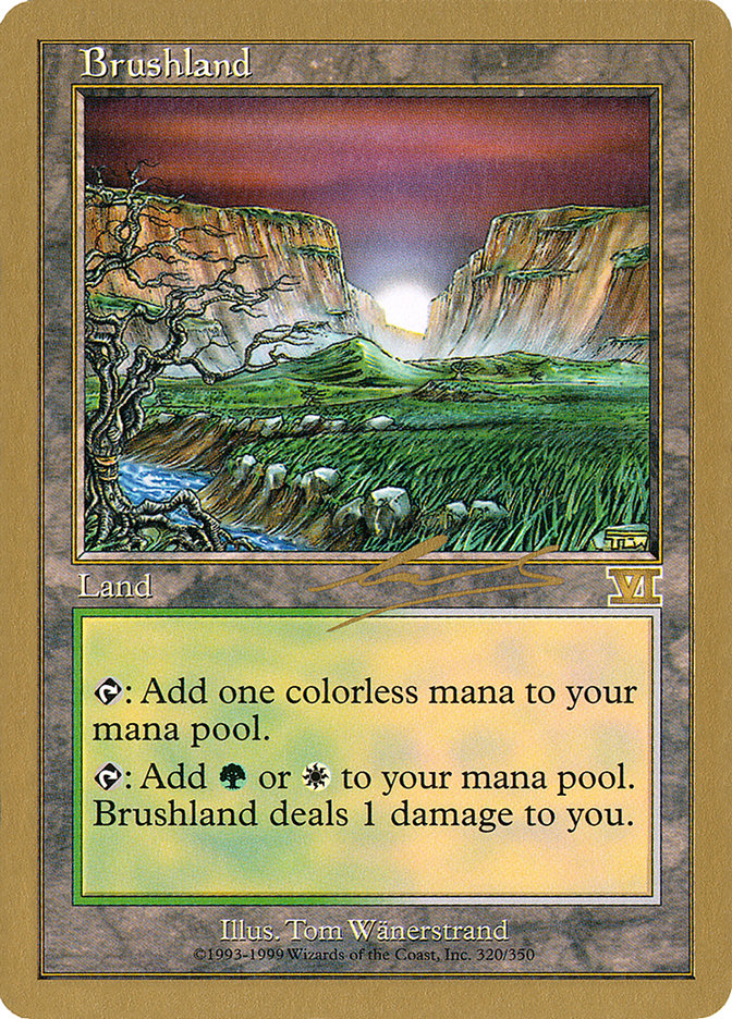 Brushland (Nicolas Labarre) [World Championship Decks 2000] | Play N Trade Winnipeg