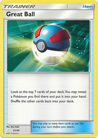 Great Ball (21/30) [Sun & Moon: Trainer Kit - Alolan Raichu] | Play N Trade Winnipeg