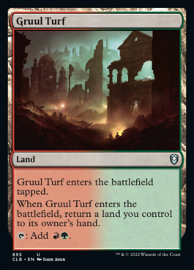 Gruul Turf [Commander Legends: Battle for Baldur's Gate] | Play N Trade Winnipeg
