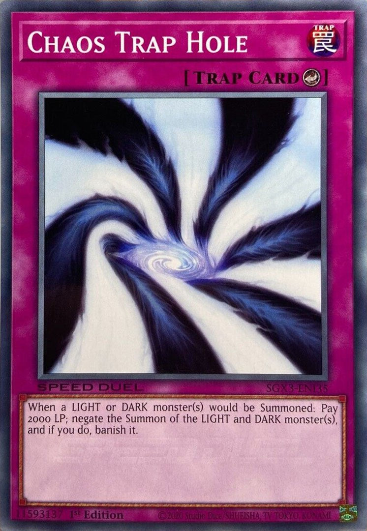 Chaos Trap Hole [SGX3-ENI35] Common | Play N Trade Winnipeg