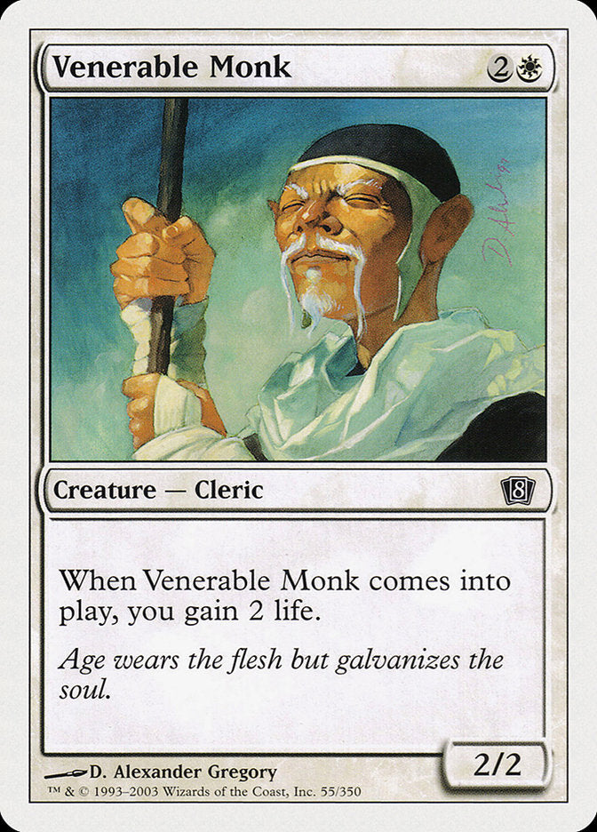 Venerable Monk [Eighth Edition] | Play N Trade Winnipeg