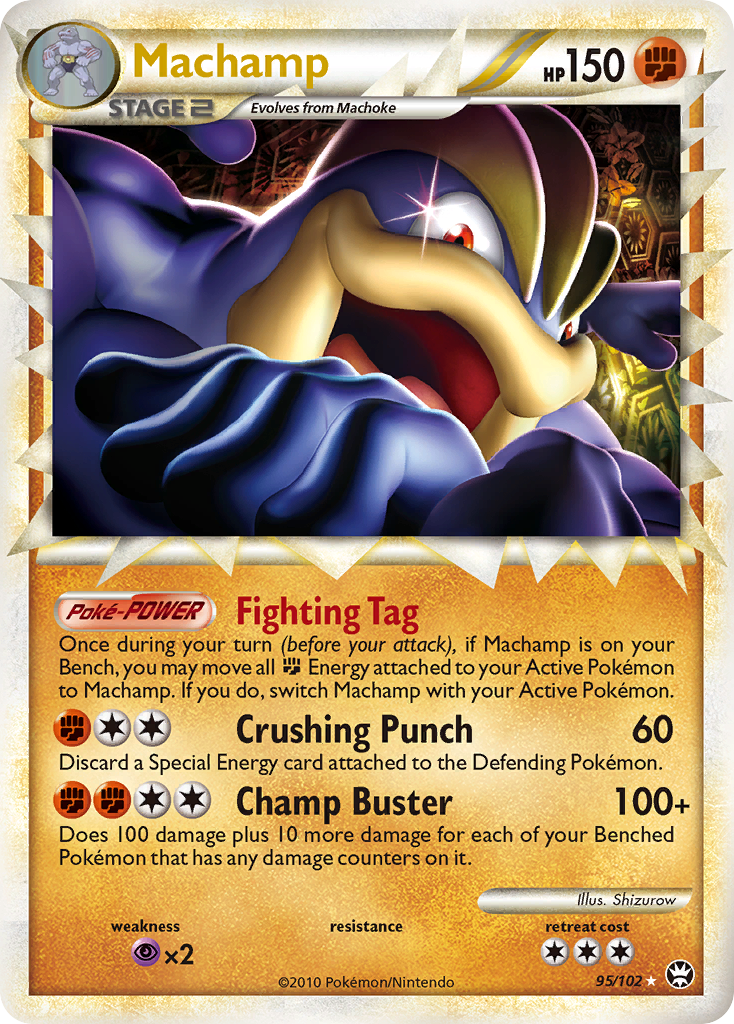 Machamp (95/102) [HeartGold & SoulSilver: Triumphant] | Play N Trade Winnipeg