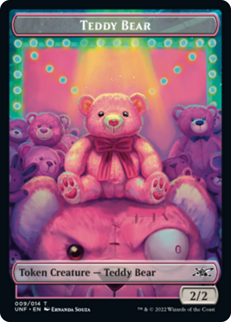 Teddy Bear // Food (011) Double-sided Token [Unfinity Tokens] | Play N Trade Winnipeg