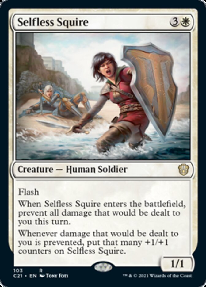 Selfless Squire [Commander 2021] | Play N Trade Winnipeg