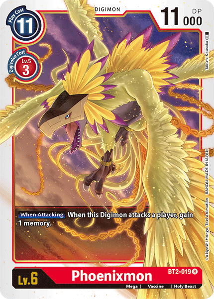 Phoenixmon [BT2-019] [Release Special Booster Ver.1.5] | Play N Trade Winnipeg