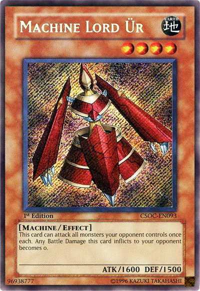Machine Lord Ur [CSOC-EN093] Secret Rare | Play N Trade Winnipeg