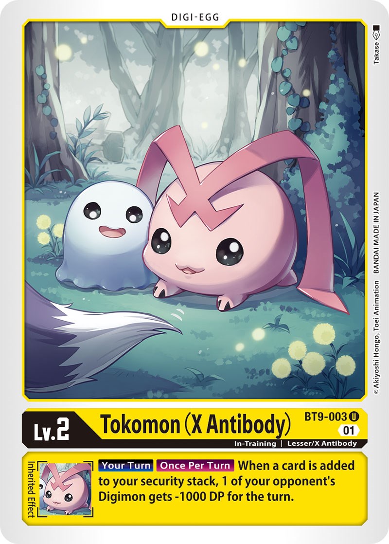 Tokomon (X Antibody) [BT9-003] [X Record] | Play N Trade Winnipeg