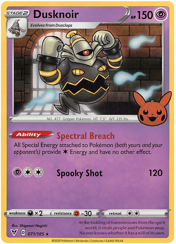 Dusknoir (071/185) [Trick or Trade 2023] | Play N Trade Winnipeg