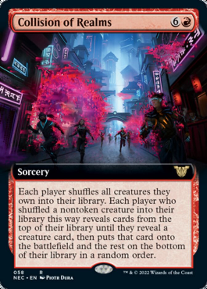 Collision of Realms (Extended) [Kamigawa: Neon Dynasty Commander] | Play N Trade Winnipeg