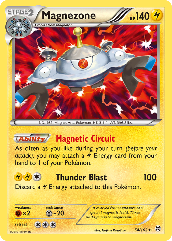 Magnezone (54/162) [XY: BREAKthrough] | Play N Trade Winnipeg