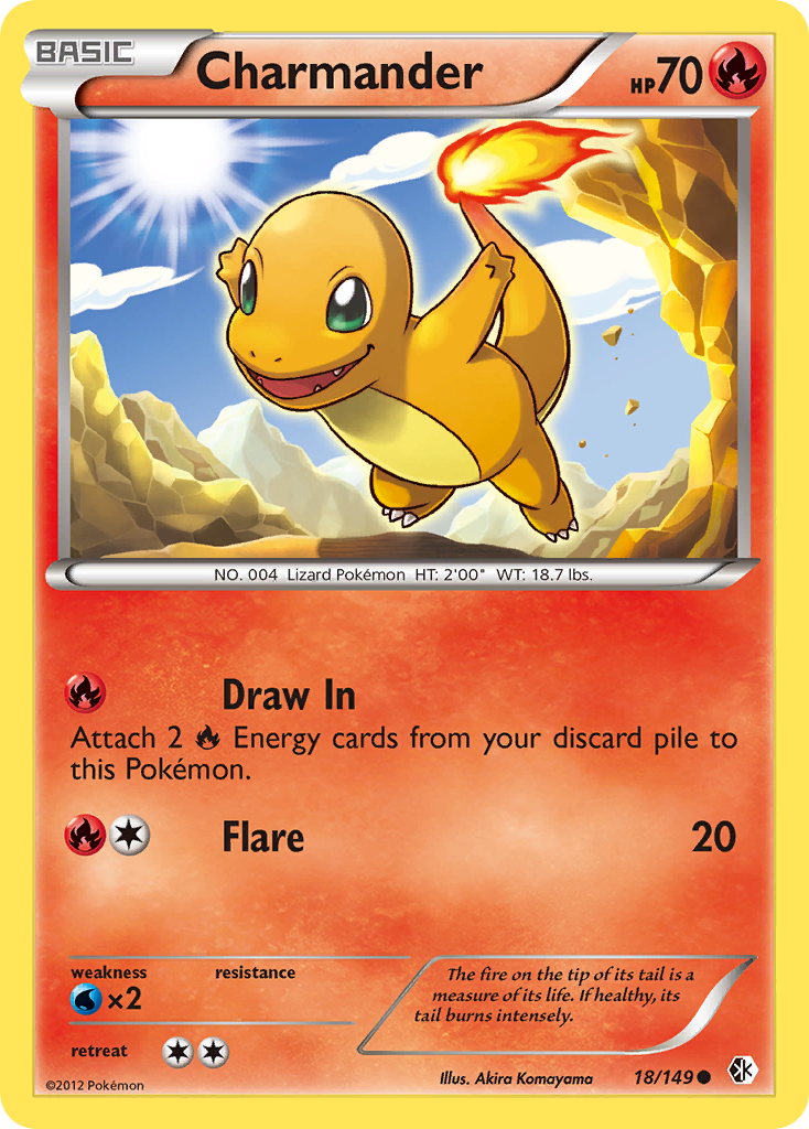 Charmander (18/149) [Black & White: Boundaries Crossed] | Play N Trade Winnipeg