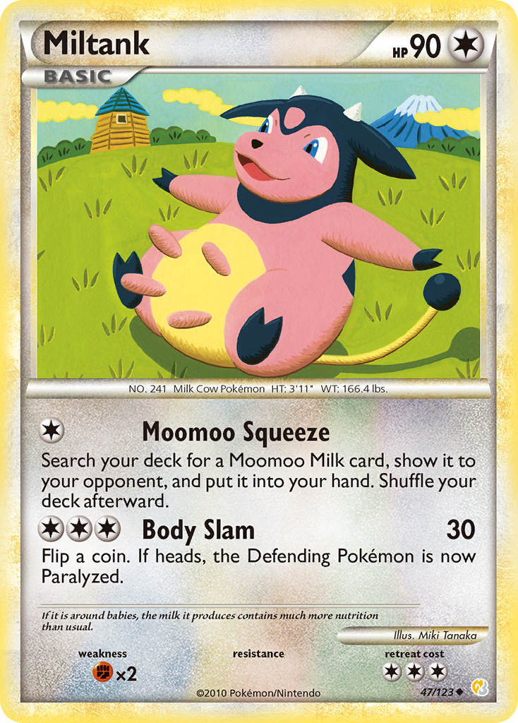 Miltank (47/123) [HeartGold & SoulSilver: Base Set] | Play N Trade Winnipeg