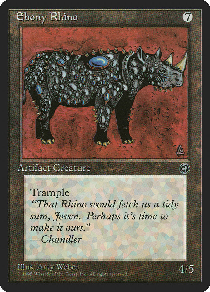 Ebony Rhino [Homelands] | Play N Trade Winnipeg