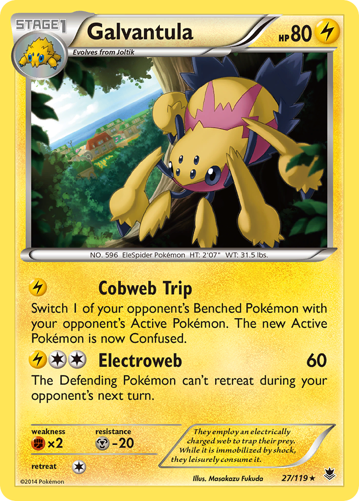 Galvantula (27/119) [XY: Phantom Forces] | Play N Trade Winnipeg