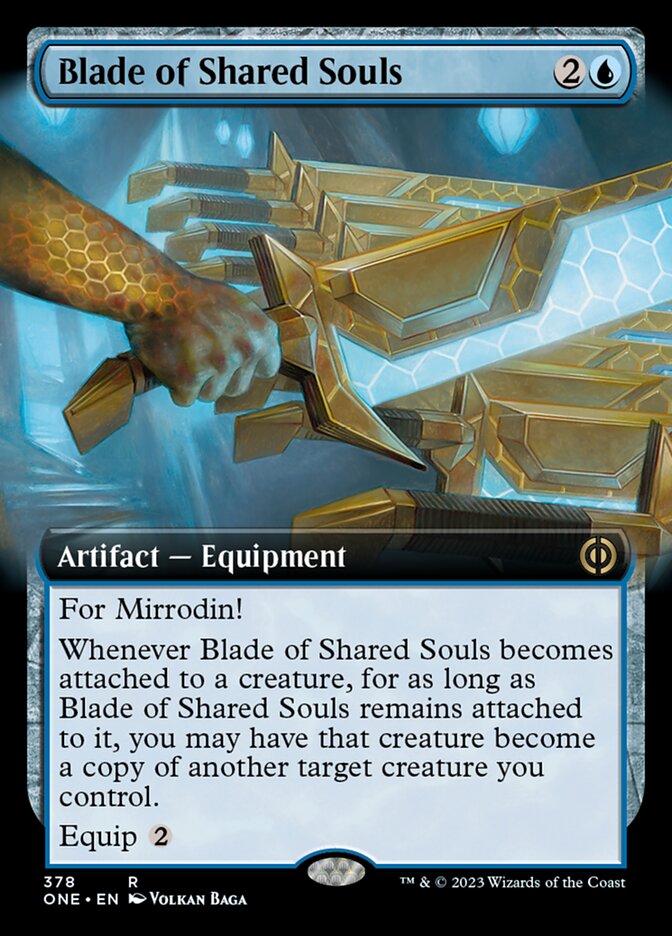 Blade of Shared Souls (Extended Art) [Phyrexia: All Will Be One] | Play N Trade Winnipeg