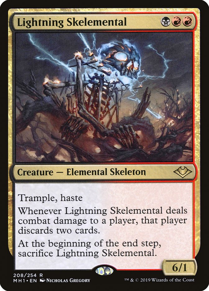 Lightning Skelemental [Modern Horizons] | Play N Trade Winnipeg