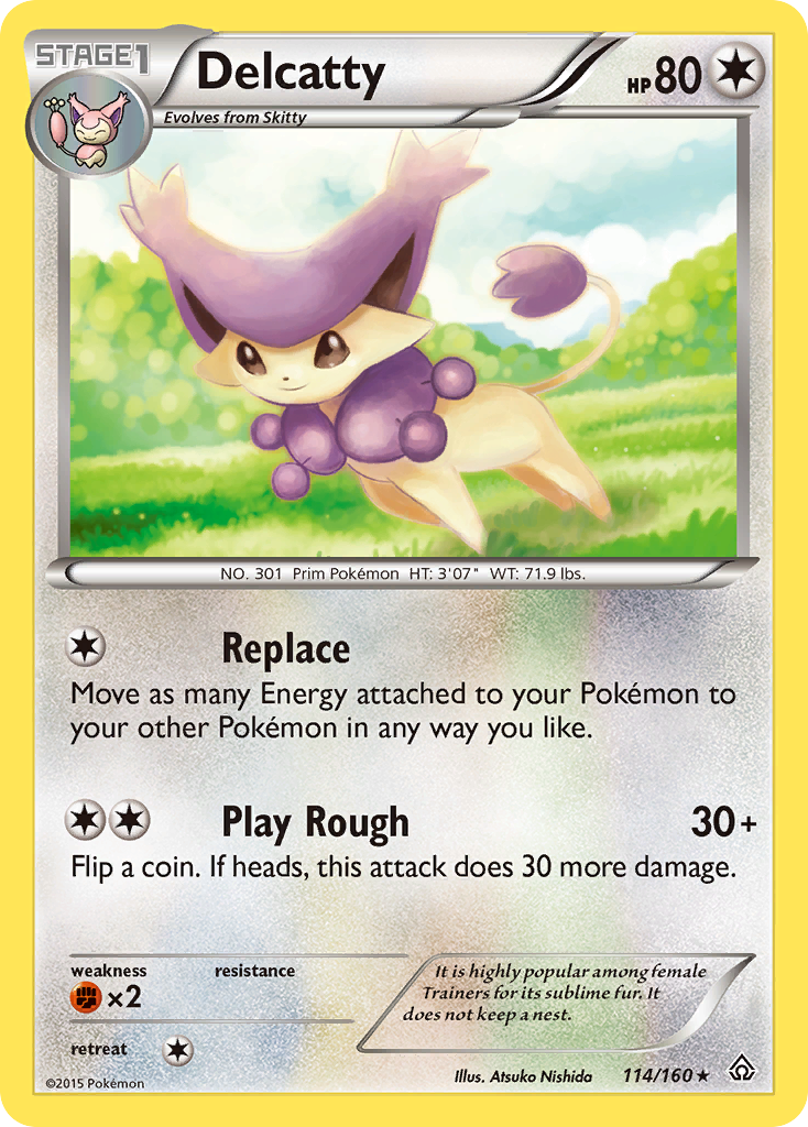 Delcatty (114/160) [XY: Primal Clash] | Play N Trade Winnipeg