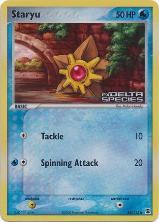 Staryu (84/113) (Stamped) [EX: Delta Species] | Play N Trade Winnipeg