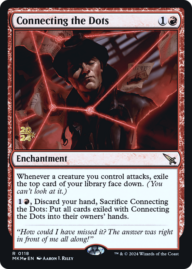 Connecting the Dots [Murders at Karlov Manor Prerelease Promos] | Play N Trade Winnipeg