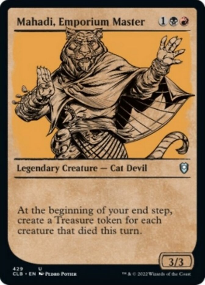 Mahadi, Emporium Master (Showcase) [Commander Legends: Battle for Baldur's Gate] | Play N Trade Winnipeg