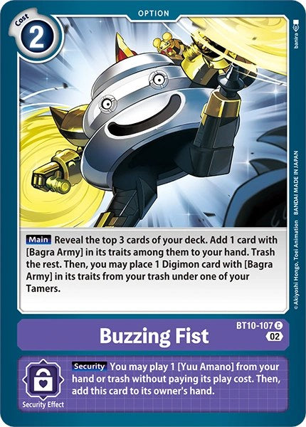 Buzzing Fist [BT10-107] [Revision Pack Cards] | Play N Trade Winnipeg