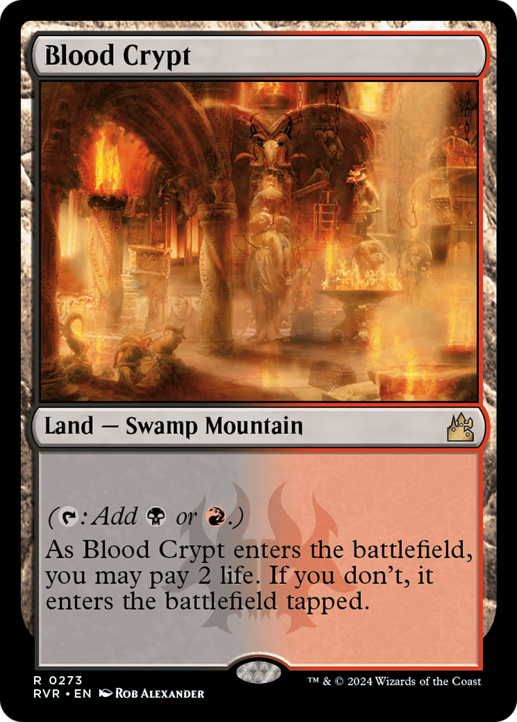 Blood Crypt [Ravnica Remastered] | Play N Trade Winnipeg