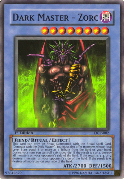 Dark Master - Zorc [DCR-082] Super Rare | Play N Trade Winnipeg