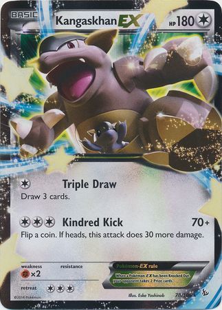 Kangaskhan EX (78/106) (Jumbo Card) [XY: Flashfire] | Play N Trade Winnipeg