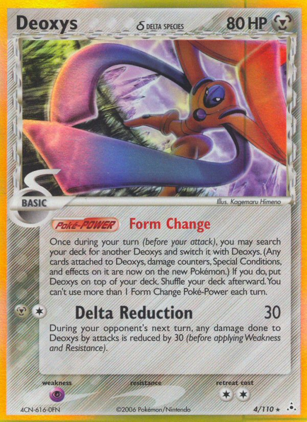 Deoxys (4/110) (Delta Species) [EX: Holon Phantoms] | Play N Trade Winnipeg
