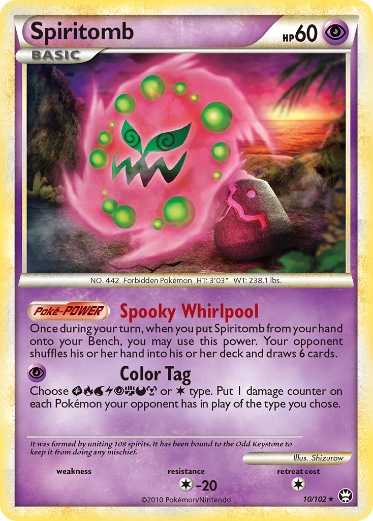 Spiritomb (10/102) [HeartGold & SoulSilver: Triumphant] | Play N Trade Winnipeg