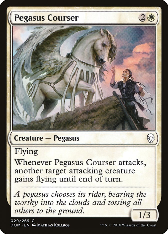 Pegasus Courser [Dominaria] | Play N Trade Winnipeg