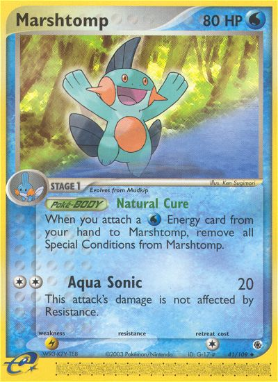 Marshtomp (41/109) [EX: Ruby & Sapphire] | Play N Trade Winnipeg