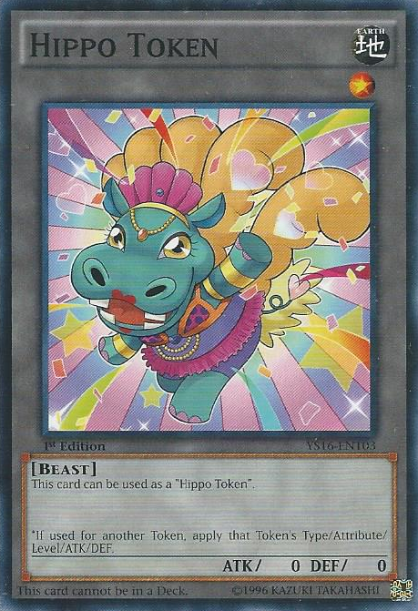 Hippo Token (Blue) [YS16-ENT03] Common | Play N Trade Winnipeg