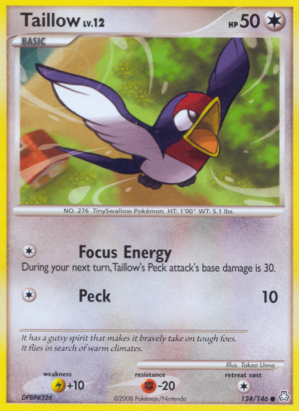 Taillow (124/146) [Diamond & Pearl: Legends Awakened] | Play N Trade Winnipeg