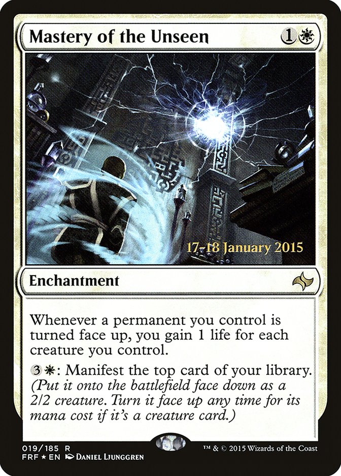 Mastery of the Unseen  [Fate Reforged Prerelease Promos] | Play N Trade Winnipeg