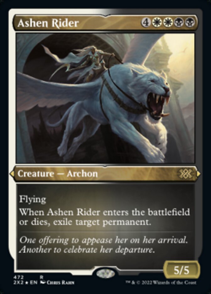 Ashen Rider (Foil Etched) [Double Masters 2022] | Play N Trade Winnipeg