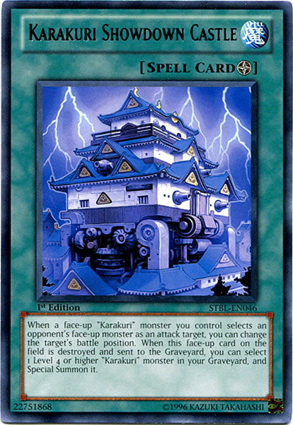 Karakuri Showdown Castle [STBL-EN046] Rare | Play N Trade Winnipeg