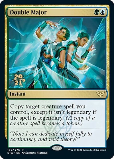 Double Major [Strixhaven: School of Mages Prerelease Promos] | Play N Trade Winnipeg