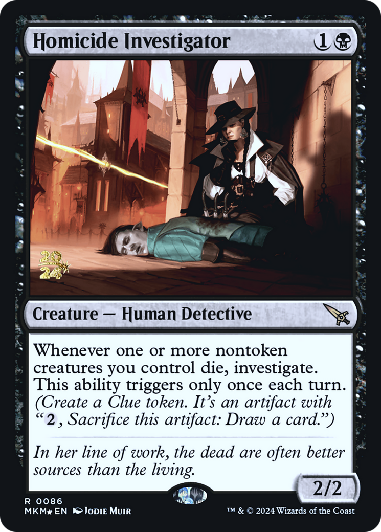 Homicide Investigator [Murders at Karlov Manor Prerelease Promos] | Play N Trade Winnipeg