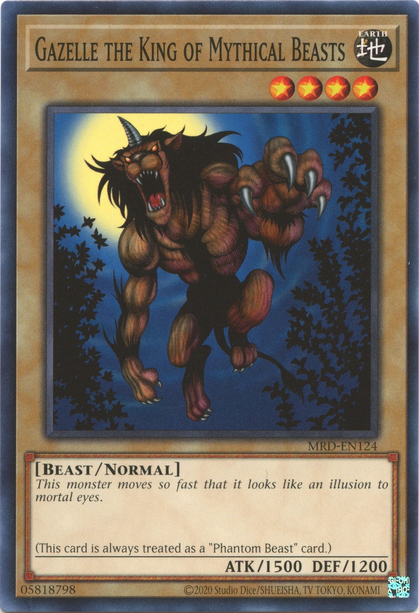 Gazelle the King of Mythical Beasts (25th Anniversary) [MRD-EN124] Common | Play N Trade Winnipeg