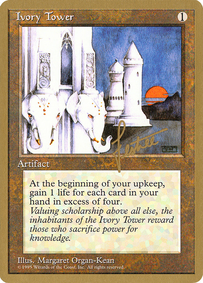 Ivory Tower (Bertrand Lestree) [Pro Tour Collector Set] | Play N Trade Winnipeg