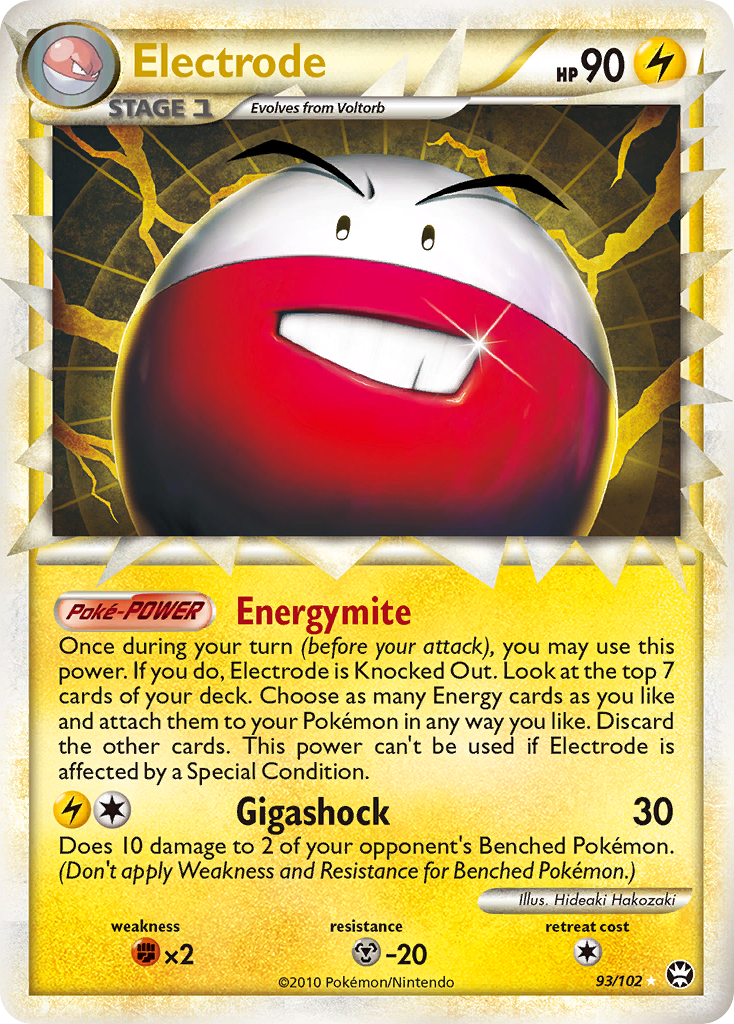 Electrode (93/102) [HeartGold & SoulSilver: Triumphant] | Play N Trade Winnipeg