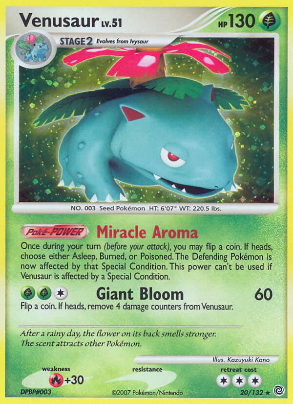 Venusaur (20/132) [Diamond & Pearl: Secret Wonders] | Play N Trade Winnipeg