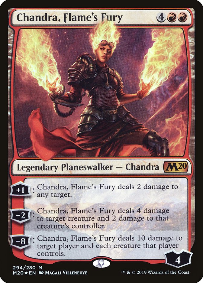 Chandra, Flame's Fury [Core Set 2020] | Play N Trade Winnipeg