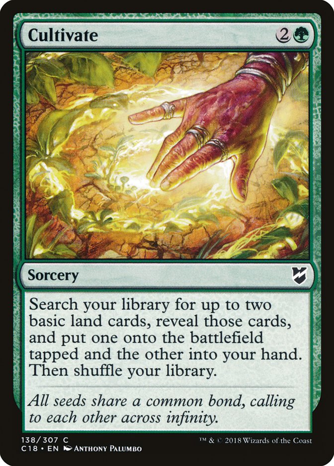 Cultivate [Commander 2018] | Play N Trade Winnipeg