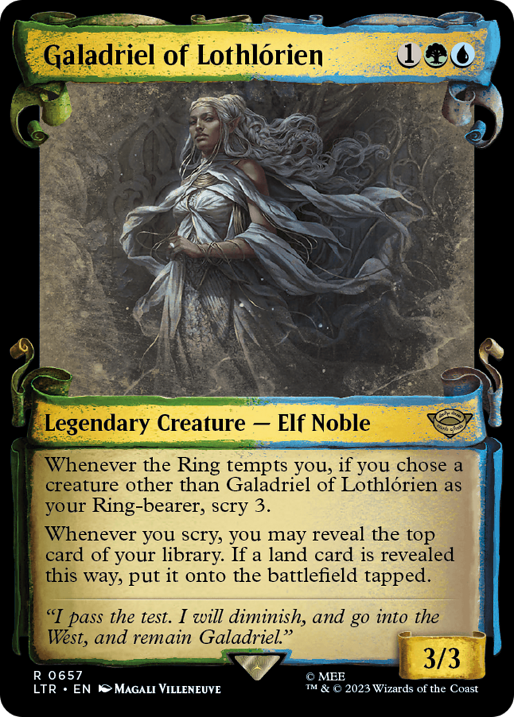 Galadriel of Lothlorien [The Lord of the Rings: Tales of Middle-Earth Showcase Scrolls] | Play N Trade Winnipeg