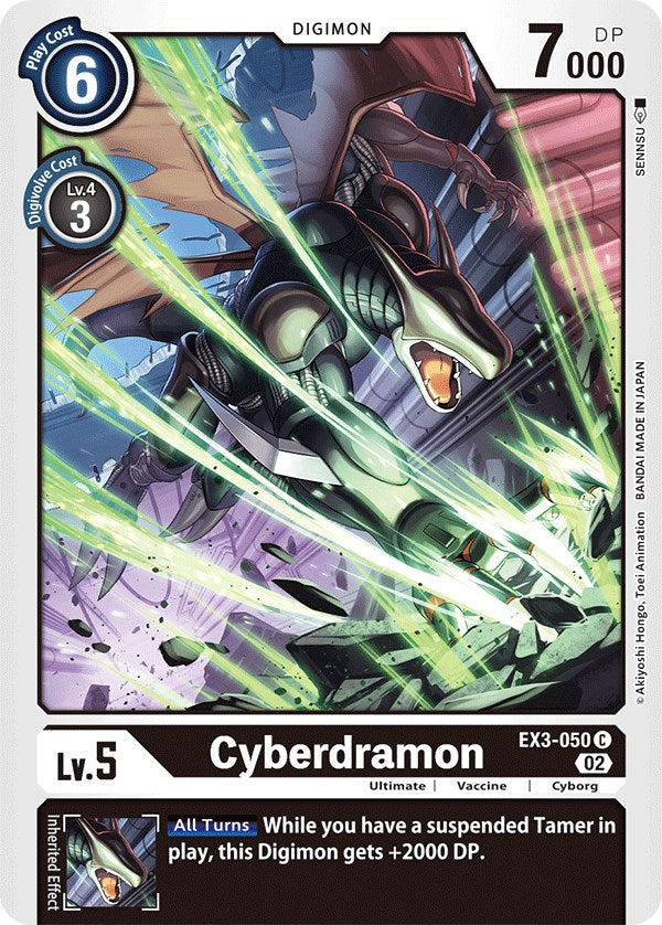 Cyberdramon [EX3-050] [Draconic Roar] | Play N Trade Winnipeg