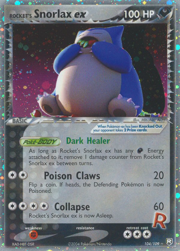 Rocket's Snorlax ex (104/109) [EX: Team Rocket Returns] | Play N Trade Winnipeg